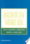Libro Análisis de una variable real