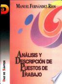 Libro Análisis y descripción de puestos de trabajo