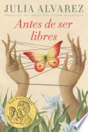 Libro Antes de ser libres