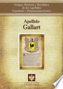 Libro Apellido Gallart