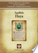 Libro Apellido Haya