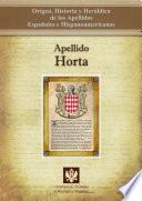 Libro Apellido Horta