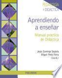 Libro Aprendiendo a enseñar