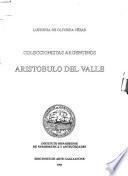 Libro Aristóbulo del Valle