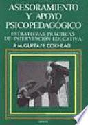 Libro Asesoramiento y apoyo psicopedagógico