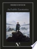 Libro Así habló Zaratustra