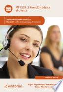 Libro Atención básica al cliente. COMT0211