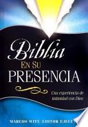 Libro Biblia en Su Presencia