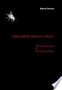 Libro Camus, Sartre, Baricco y Proust