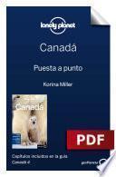 Libro Canadá 4. Preparación del viaje
