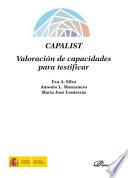 Libro CAPALIST. Valoración de capacidades para testificar.