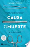 Libro Causa de la muerte