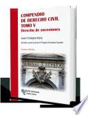 Libro Compendio de Derecho Civil Tomo V