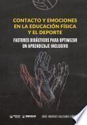 Libro Contacto y emociones en la educación física y el deporte