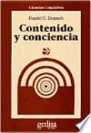 Libro Contenido y conciencia