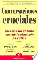 Libro Conversaciones cruciales