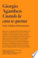 Libro Cuando la casa se quema
