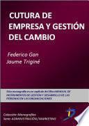 Libro Cultura de empresa y gestión de cambios