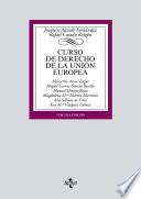 Libro Curso de Derecho de la Unión Europea