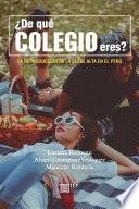 Libro ¿De qué colegio eres?