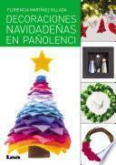 Libro Decoración de Navidad con pañolenci