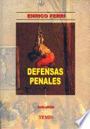 Libro Defensas penales