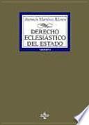 Libro Derecho eclesiástico del estado