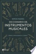 Libro Diccionario de instrumentos musicales