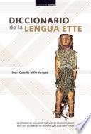 Libro Diccionario de la lengua Ette