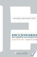 Libro Diccionario del español ecuatoriano