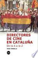 Libro Directores de cine en Cataluña
