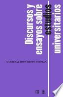 Libro Discursos y ensayos sobre estudios universitarios