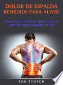 Libro Dolor de Espalda Remedios para Alivio