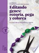 Libro Editando genes: recorta, pega y colorea