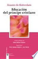 Libro Educación del príncipe cristiano