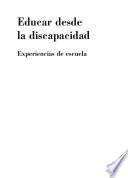 Libro Educar desde la discapacidad