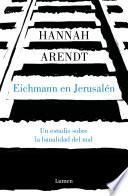 Libro Eichmann en Jerusalén