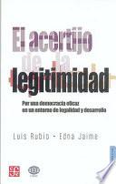Libro El acertijo de la legitimidad
