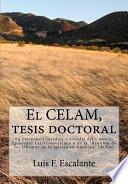 Libro El CELAM, tesis doctoral / CELAM, Ph.D.