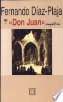 Libro El «Don Juan» español