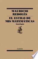 Libro El estilo de mis matemáticas