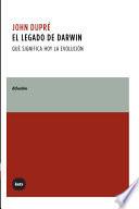 Libro El legado de Darwin