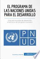 Libro El Programa de las Naciones Unidas para el Desarrollo