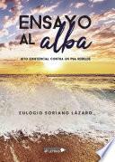 Libro Ensayo al alba