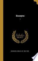 Libro Ensayos: 1