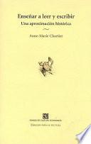 Libro Enseñar a leer y escribir