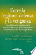 Libro Entre la legítima defensa y la venganza