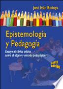 Libro Epistemología y pedagogía