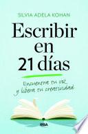 Libro Escribir en 21 días
