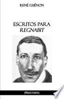 Libro Escritos para Regnabit